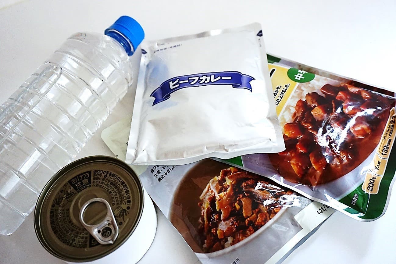 備蓄食料の写真